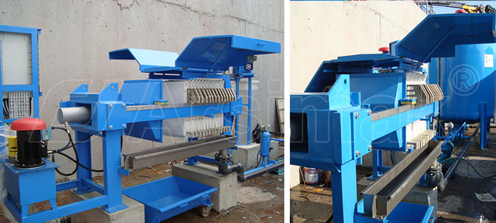 Belt Filter Press Units Biological Sludge