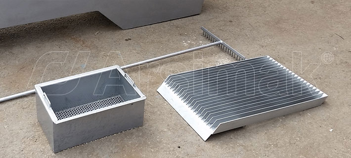 Externally Fed Rotary Drum Screens